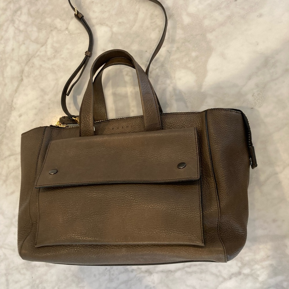Marni Handbag with removable cross body strap